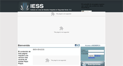 Desktop Screenshot of iess.mx